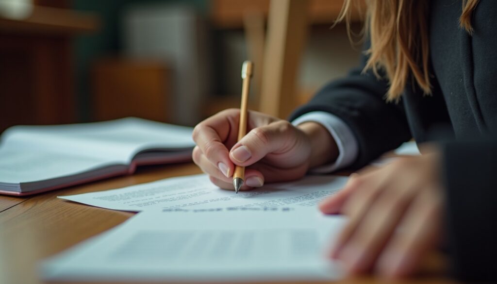 Exemple clair et pratique de lettre de démission pour le lycée