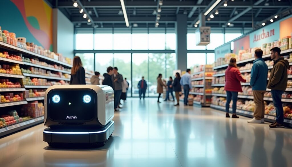 L'IA chez Auchan : Révolutionner la Logistique et Transformer l'Expérience Client dans le Retail